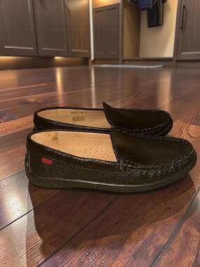 Marc Joseph New York Broadway Leather Kids Driving Loafers